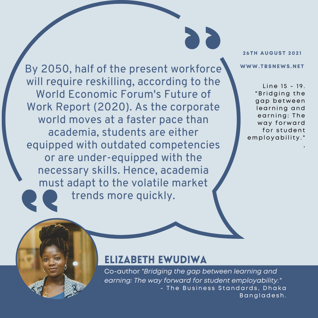 Bridging the gap between learning and earning: The way forward for student employability.